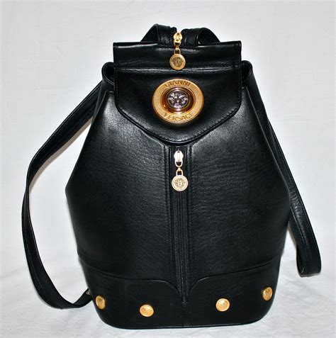 gianni versace backpack|authentic versace handbags.